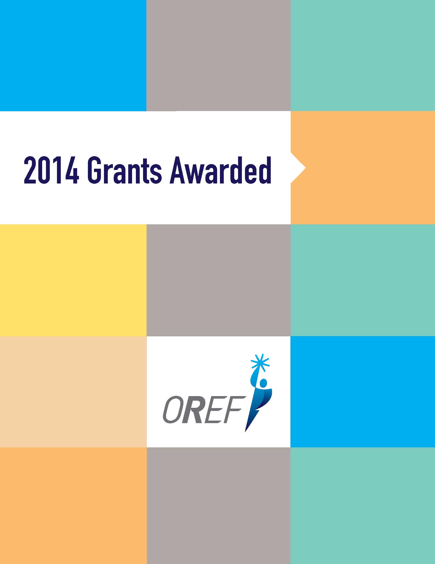 2014 OREF Grants Awarded